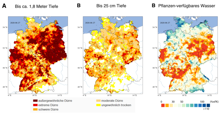 Dürre in Deutschland – oder doch alles nicht so schlimm? – klimaandmore